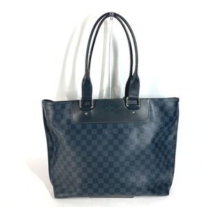 LOUIS VUITTON Navy Damier Shoulder Bag
